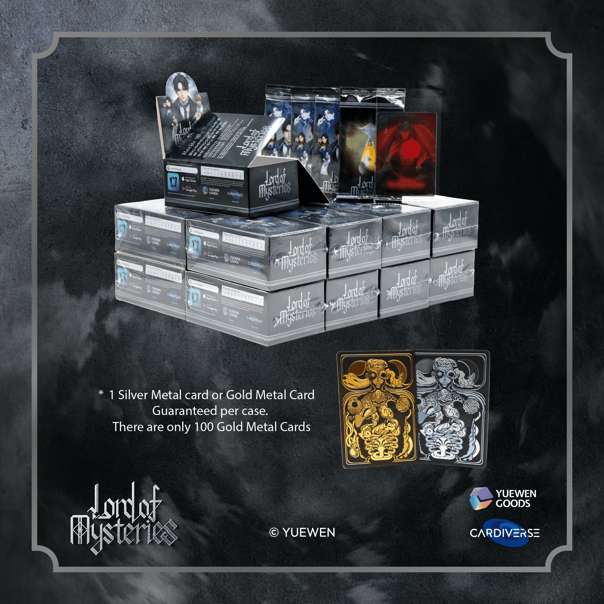 Lord of Mysteries Hobby Box Case - Lord of Mysteries Cards