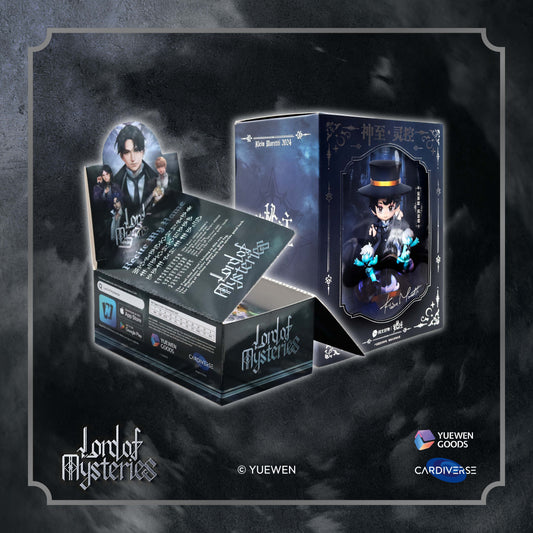 YUEWEN Lord of the Mysteries Hobby Cards and Klein Moretti Figure Bundle - Lord of Mysteries Cards